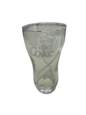 🔶️enjoy Diet Coca-cola Coke Soda Pop Drinking Large Glass Retro • $29.99