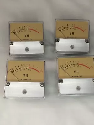 Lafayette Analog VU Meters - Lot Of 4 • $90