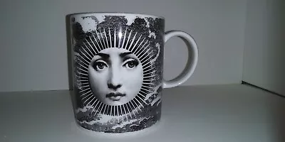 Fornasetti Rosenthal Mug Lina Cavalieri Portrait Black White • $230