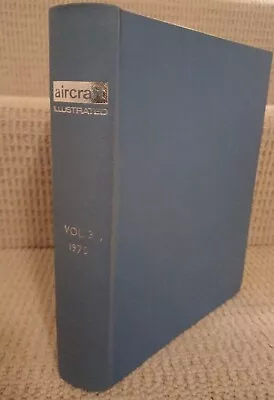 Aircraft Illustrated Vols 3 1970 Published By Ian Allen • £14.99