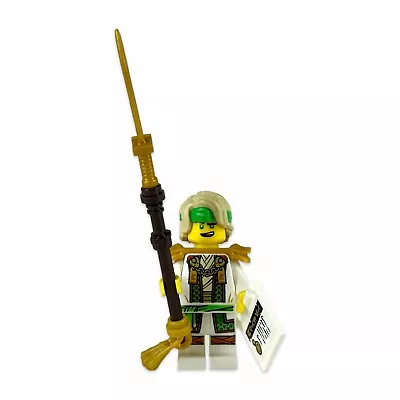 LEGO Master Lloyd Mini Figure 71819 Gold Shoulder Pad & Booklet Accessory • $26.21