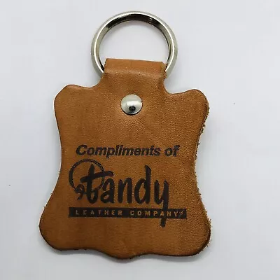 Compliments Of Tandy Leather Company Advertising Keychain • $6.99