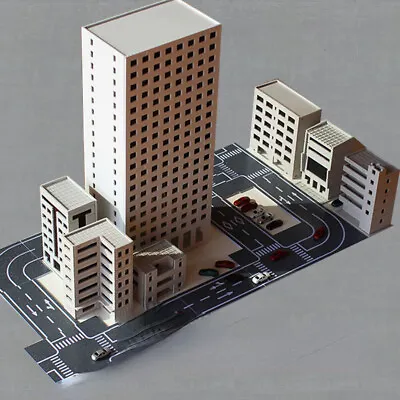 1:300 Diorama Building Model City Street House Office Scene Architectural Model • $11.03