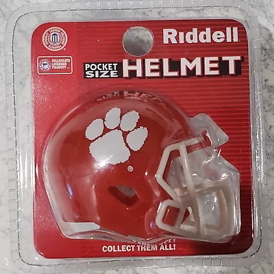 Riddell Clemson Tigers Speed Pocket Pro Football Helmet • $15