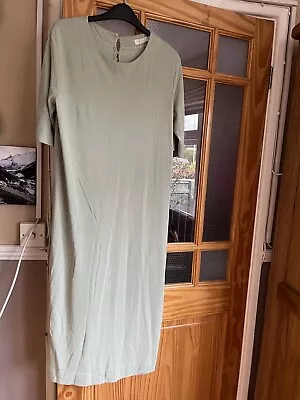 MASAI Calf Length Green  Dress Large • £10