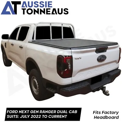 Clamp On Pro Tonneau Cover For Ford Next Gen Ranger Dual Cab W/HB July2022-Curr • $499