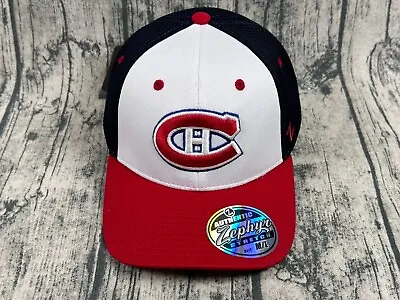 Montreal Canadiens NHL Zephyr Men's Stretch Fit Hat Size M/L • $24.78