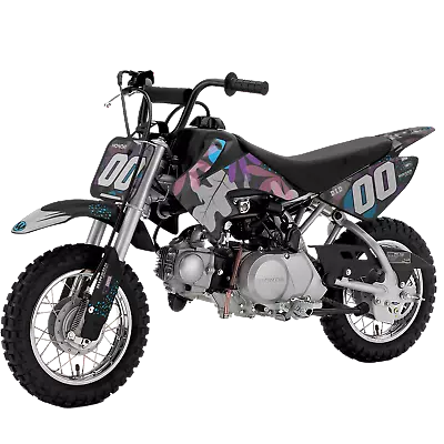 Honda CRF 50 2013 - 2023  Motocross Graphics |  MX Decals Kit Fresh Purple • $114.87