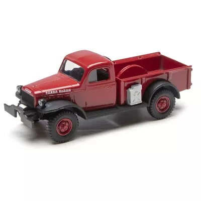 Iconic -Denver Diecast  1:48 Scale/O- Guage  1947 Dodge Power Wagon NIB-RED! • $11.49
