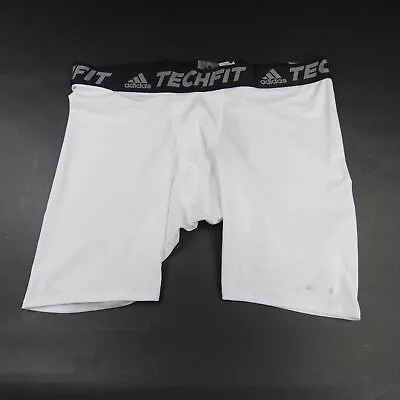 Adidas Techfit Compression Shorts Men's White/Black New With Tags • $17.49