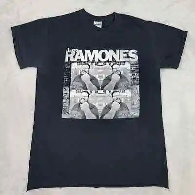 Los Ramones Shirt Mens Medium Black Mexico Nuevo Leon Music Band Concert Adult M • $7.90