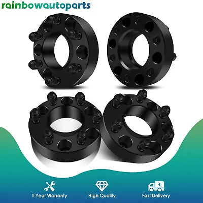 4X 1.5  6x135 Black Hubcentric Wheel Spacers For 2015-2018 Ford F-150 Expedition • $86.44