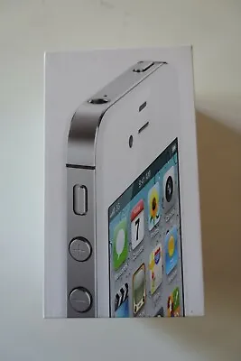 Apple IPhone 4s Model A1387 White 16Gb BOX ONLY - Upcycle / Collect • £5