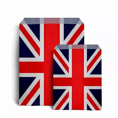 £0.99 • Buy Union Jack Paper Sweet Counter Bags Candy Buffet Street Party Gift Small Medium