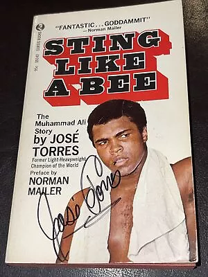 Sting Like A Bee The Story Of Muhammed Ali By Jose Torres Autographed Signed • $19.95