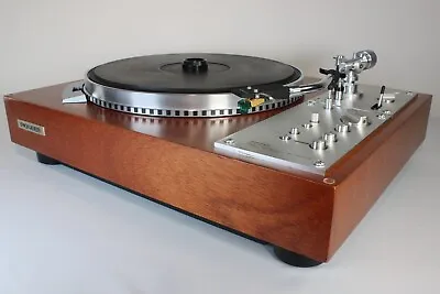 Pioneer PL-570 Quartz PLL Turntable W/Real Wood Veneer/Empire 1000E Cart/Works. • $2350