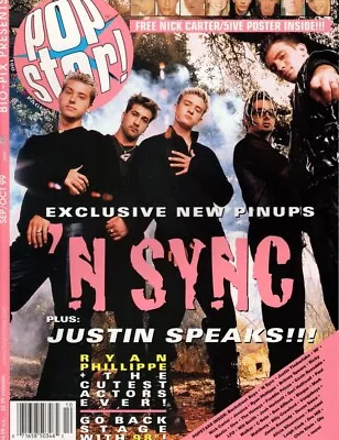 September/October 1999 Pop Star Magazine 'N Sync Britney Spears Josh Hartnett • $12