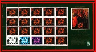 *Marshall-Islands #613 - 1996 Christmas Angels - Mini-Sheet(16) - MNH* • $7.87