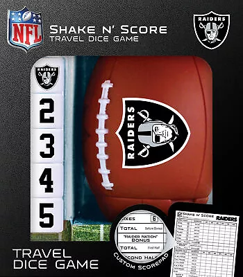 MasterPieces - Las Vegas Raiders - NFL Shake N' Score Dice Game • $19.99