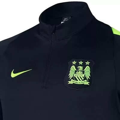 Nike Mens Fc Manchester City 2015 Sweatshirt Soccer Football Shirt Jersey Size M • $79.99