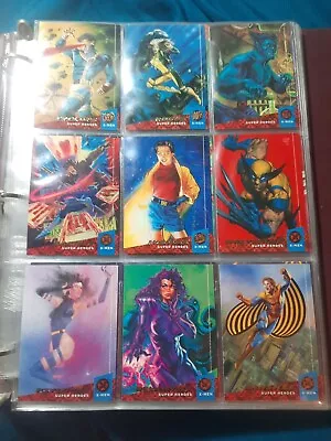 X-MEN 1994 Fleer Ultra - Marvel - 1 - 150 Complete Set - Trading Cards • $26