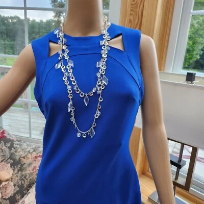 $12.80 • Buy Joan Rivers Necklace Clear Crystal