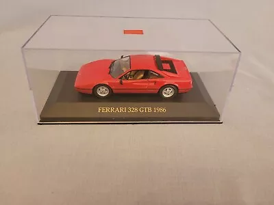 IXO Models 1/43 Scale FERRARI 328 GTB 1986 RED FER027 • £20