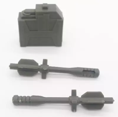 $20 • Buy GI Joe Hammer Humvee Gas Can And 2 Missile Rockets (T9)