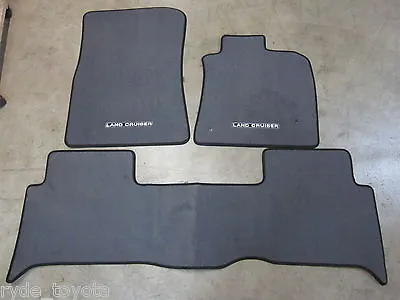$119 • Buy Landcruiser 200 Carpet Floor Mats 9/2007 To 12/2011 Gx & Gxl Models