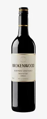 Brokenwood Rayner Vineyard Shiraz Red Wine McLaren Vale SA 2019 (750mL) • $95