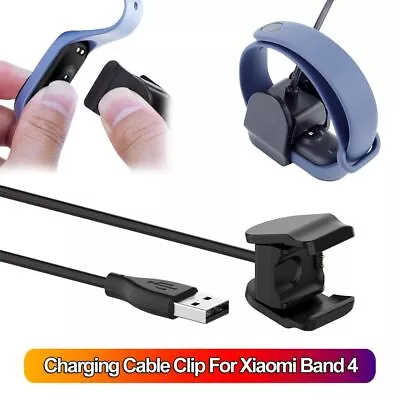 Replacement Dock Cradle For Xiaomi Mi Band 4 USB Charging Cable Clip Charger • $13.01
