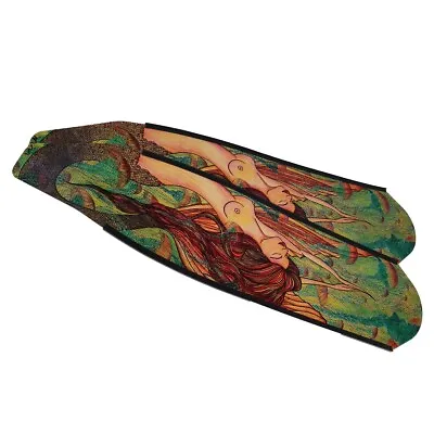 DiveR Mermaid Green Composite Long Fin Blades • $440