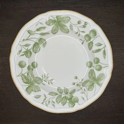 Villeroy & And Boch PARKLAND GREEN Rimmed Soup Dessert Bowl 8 3/4” • $11.99