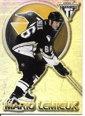 2000-2001 Mario Lemieux Titanium #77 • $0.99