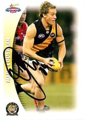 $11.99 • Buy ✺Signed✺ 2006 RICHMOND TIGERS AFL Card MARK COUGHLAN