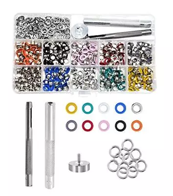 Eyelet Kit - Metal Grommet Kit With Eyelet Tool Setter For Boot • $15.94