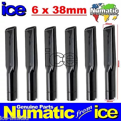 6 X Numatic Crevice Tool Long Slim Nozzle Vacuum Hoover Hose Valeting Car - 38mm • £49.99