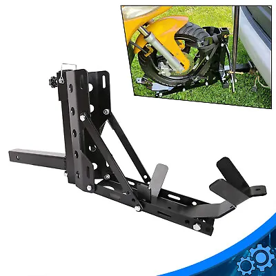 Motorcycle 2  Receiver Trailer Hitch Carrier Pull Behind Hauler Towing Rack New • $99