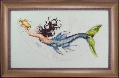 Mirabilia Cross Stitch Pattern - MD102. Meriterranean Mermaid • $21.95