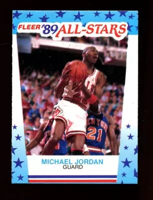 1989 Fleer Sticker Michael Jordan All-Star #3 • $5.99