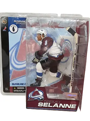 Colorado Avalanche NHL Teemu Selanne McFarlane Series 6 Winnipeg Jets Variant • $12.99