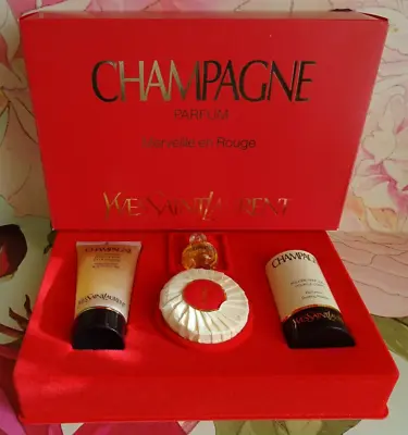 Yves Saint Laurent Champagne Parfum Gift Box Set • £99