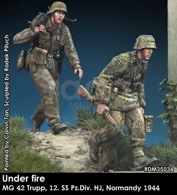 Rado Miniatures Rdm35034 Wwii Rdm35034 Under Fire Ss-mg 42 Trupp 12. Ss Pz.div. • $39.95