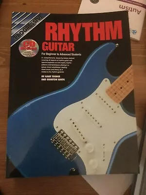 Learn To Play Rhythm Guitar Book With CD. Slight Tear On Bottom Front Cover.  • £8