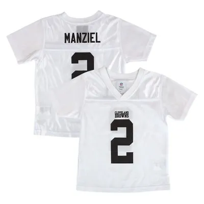 Johnny Manziel Cleveland Browns NFL White Replica Jersey Toddler (2T-4T) • $14.99