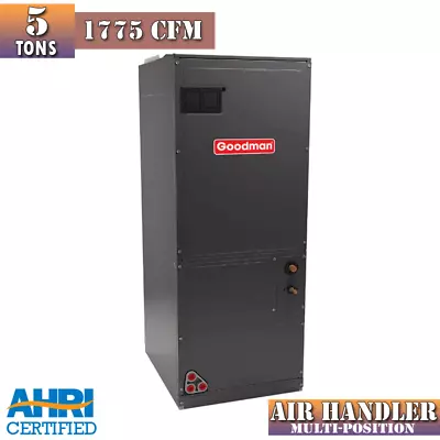 5 Ton Goodman Air Handler ECM Motor 1775 CFM Multi-Position With TXV Expansion • $1725