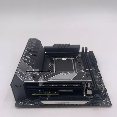 ASUS ROG Strix Z790-I Gaming WiFi 6E LGA1700 DDR5 Mini-ITX Motherboard - READ • $88.95