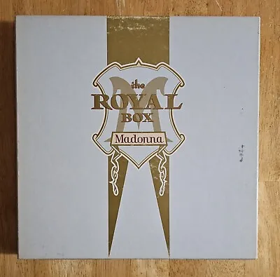 Madonna The Royal Box Set Immaculate Collection CD VHS Poster Postcards Complete • $79.76