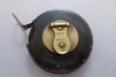 £20 • Buy Vintage, John Rabone & Sons, 25ft Pocket Steel Tape No 435, Good Condition.