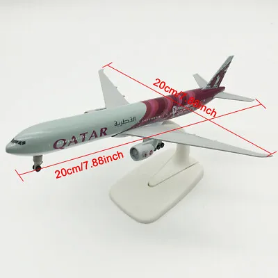 2022 Alloy Metal QATAR Airways Boeing B777 Airplane Model Plane Aircraft 7.8inch • $18.69